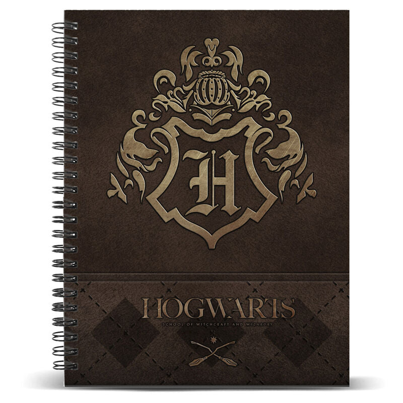 Caderno A4 Hogwarts Harry Potter