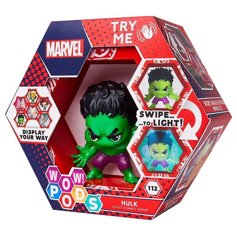 Figura Marvel LED WOW! POD Hulk