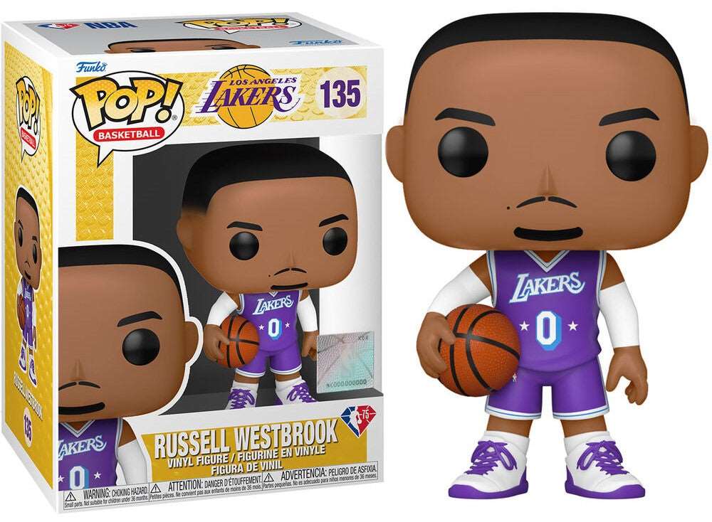 POP! Basketball NBA Washington Wizards Russell Westbrook (City Edition 2021) 9 cm