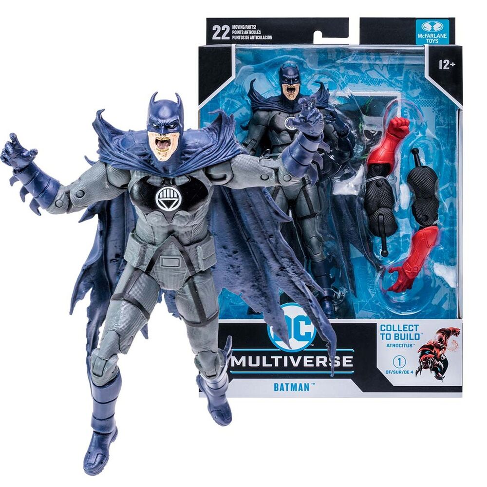 Figura de Ação DC Multiverso Batman (Blackest Night) 18cm
