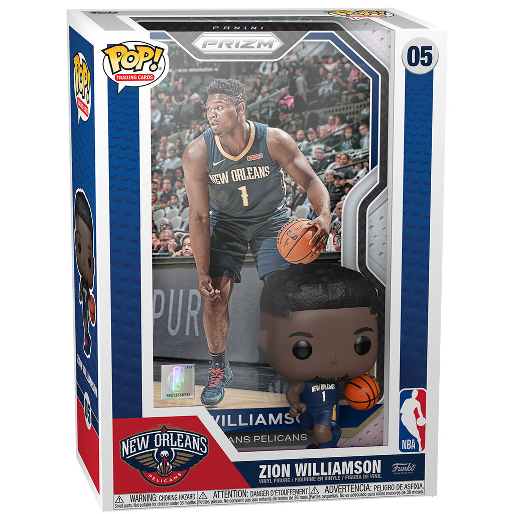 POP! Basketball NBA Trading Card Vinyl Figure Zion Williamson 9 cm