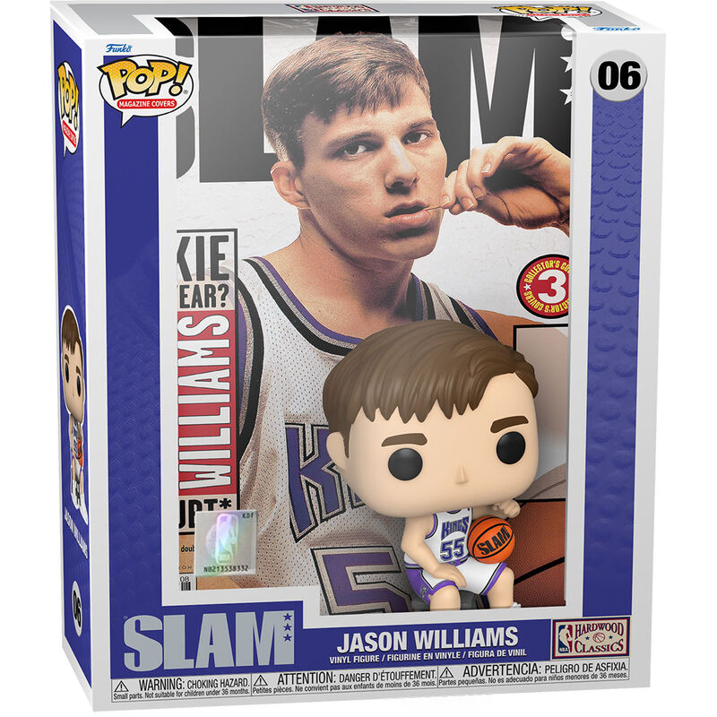 POP! Basketball NBA Cover Vinyl Figure Jason Williams (SLAM Magazine) 9 cm