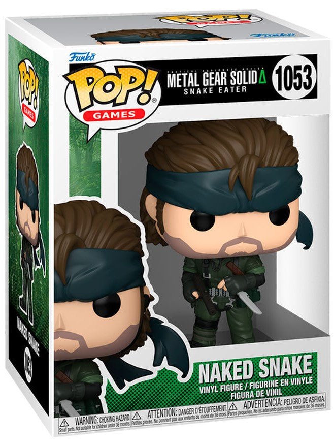 metal gear solid funko POP! Metal Gear Solid Naked Snake 9 cm