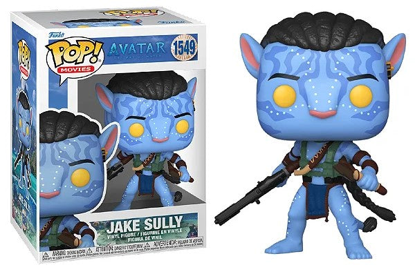 POP! Movies Avatar: The Way of Water Vinyl Figure Jake Sully (Battle) 9 cm