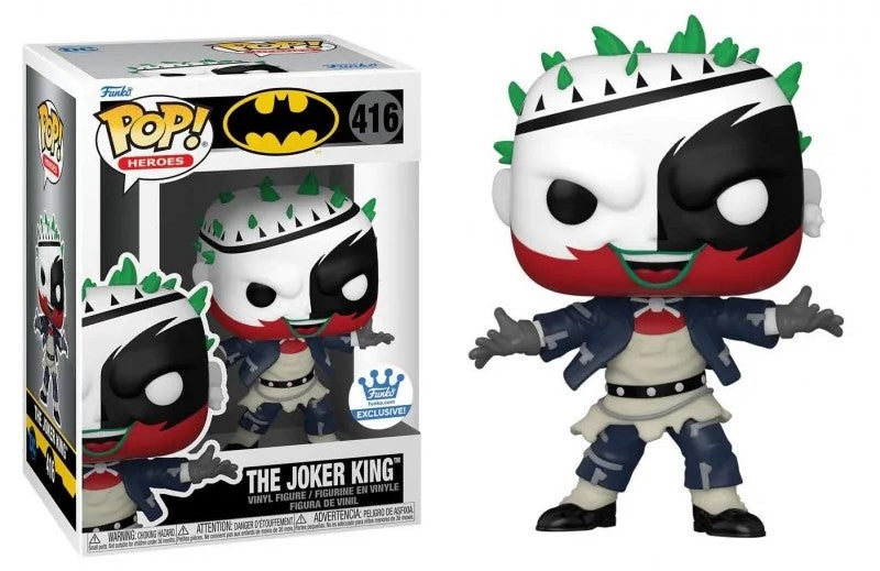 POP! Heroes DC Comics Vinyl Figure The Joker King Exclusive 9 cm