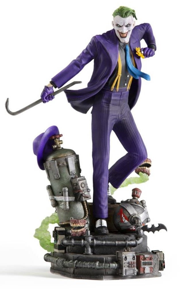Estátua Deluxe do Joker da Iron Studios em Escala 1/10 – Edição de Colecionador