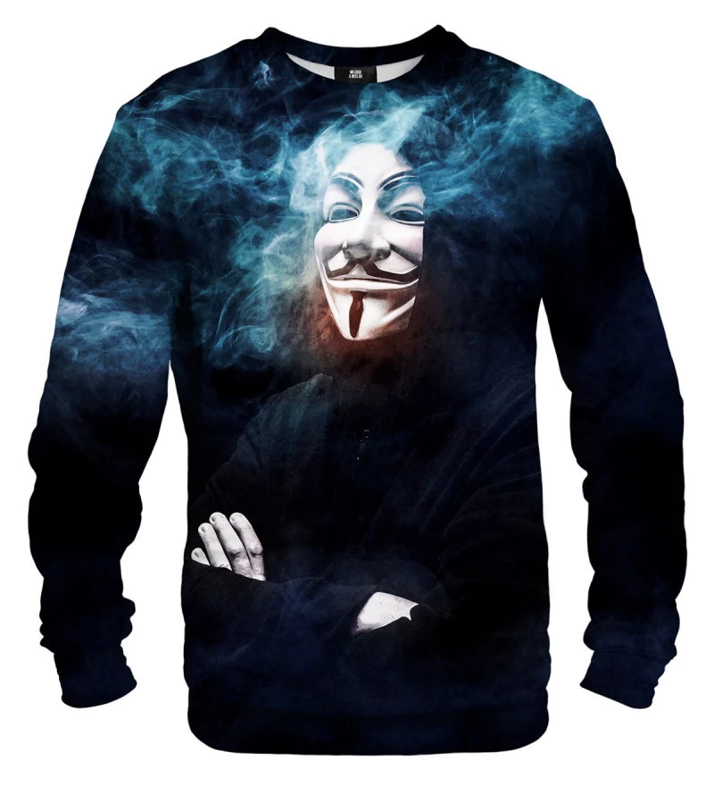 Anonymous Sweater – Full Print Unissex