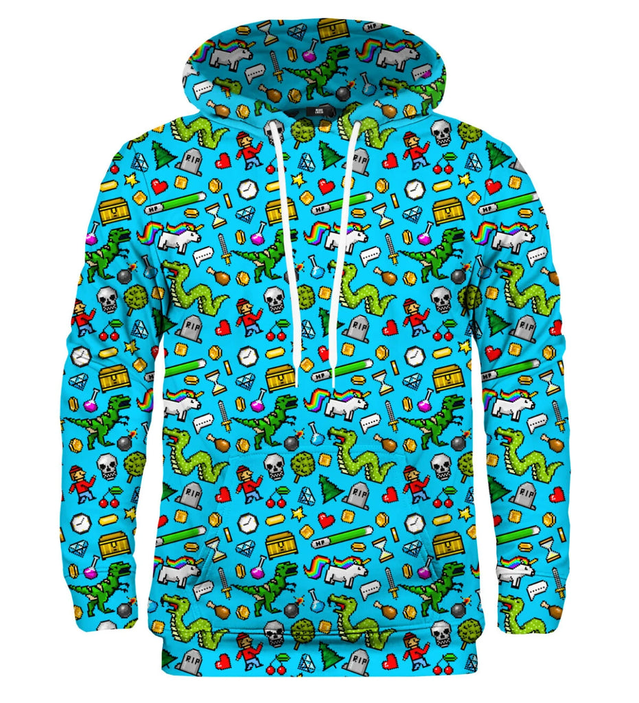 RPG Hoodie – Edição Pixel Full Print, Unissex