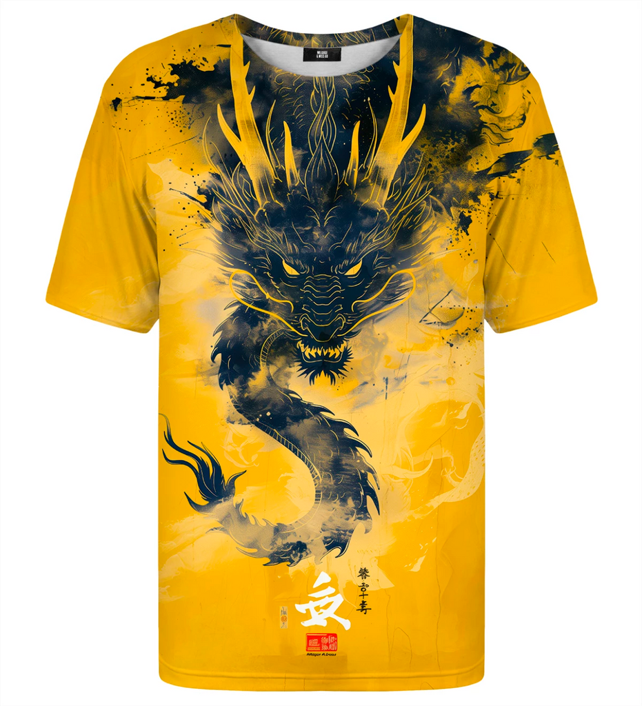 Dragon Evolution Unisex T-shirt – Traditional Art with a Modern Touch 