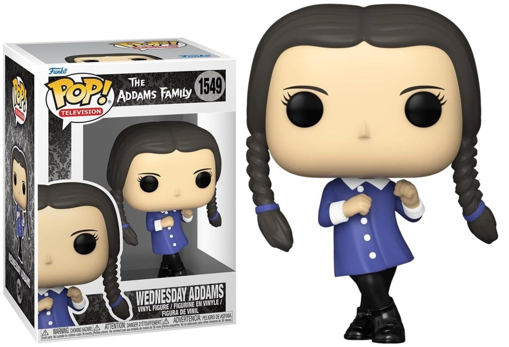 POP! Television: Wednesday Addams 9 cm - Colecionáveis - Funko