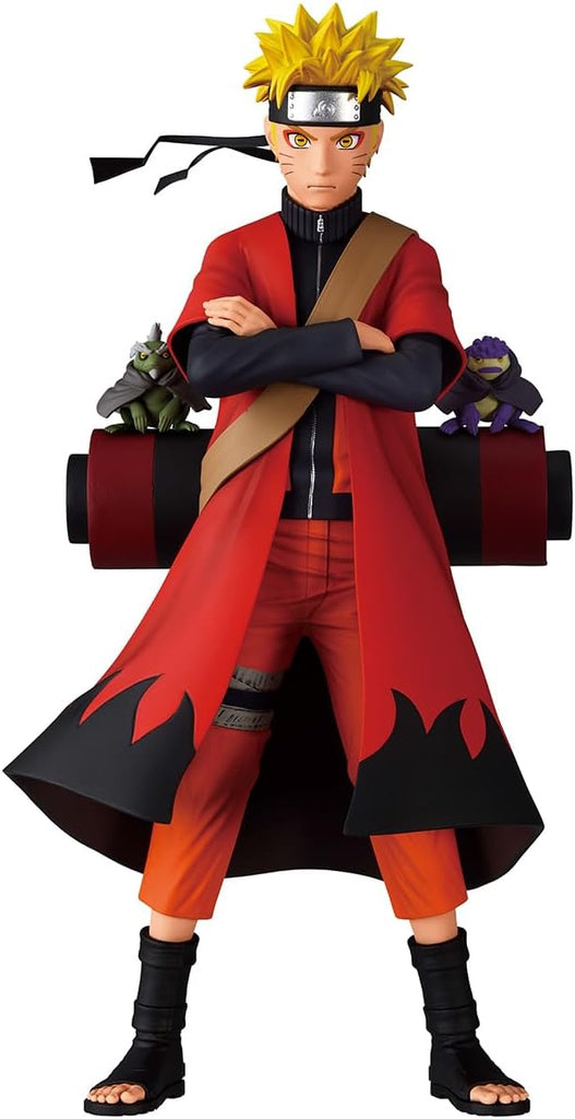 Figura Naruto Uzumaki Sage Mode Masterlise Ichibansho 24 cm – O Herói Lendário de Naruto Shippuden