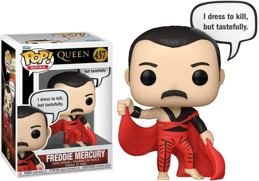 POP! Rocks – Freddie Mercury “I Dress to Kill” 10 cm - Colecionáveis - Funko