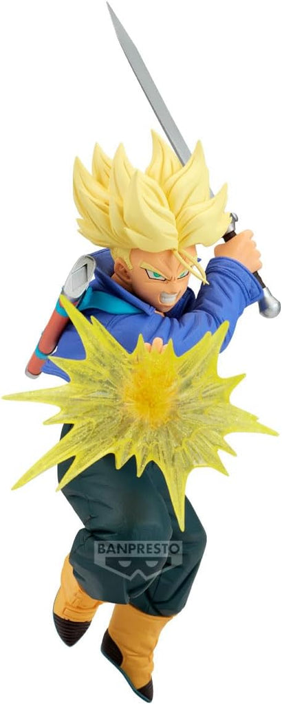 Figura Dragon Ball Z GXMateria Trunks 20 cm – O Guerreiro do Futuro em Ação