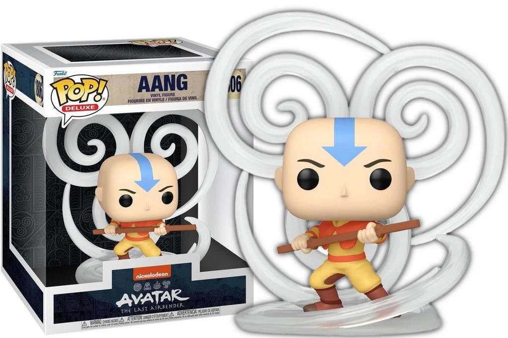 POP! Deluxe Avatar: The Last Airbender – Aang em Modo Airbending 15 cm - Colecionáveis - Funko