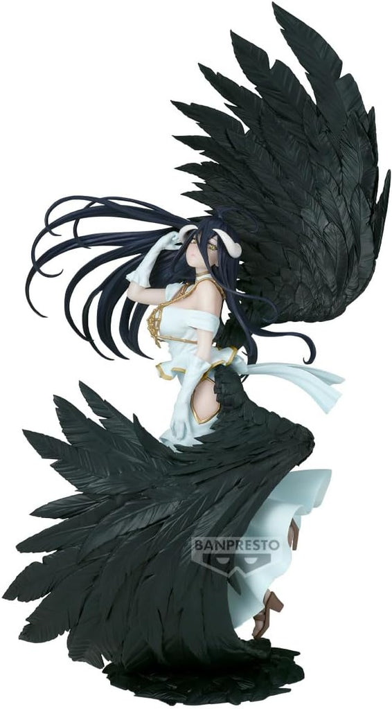 Figura Overlord Banpresto Evolve Empress of Darkness Albedo 34 cm – A Beleza Sombria de Nazarick
