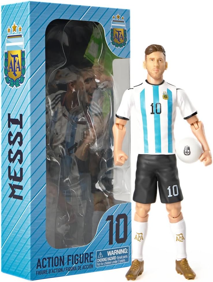 Figura de Ação Lionel Messi – Edição Argentina (20 cm) - Colecionáveis - BANBO TOYS