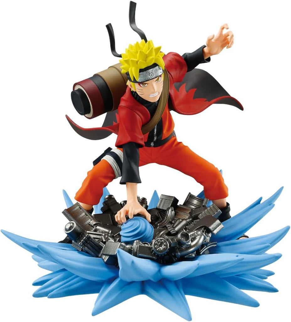 Naruto Shippuden Naruto Uzumaki Memorable Saga Special 12 cm | Figura Oficial Banpresto