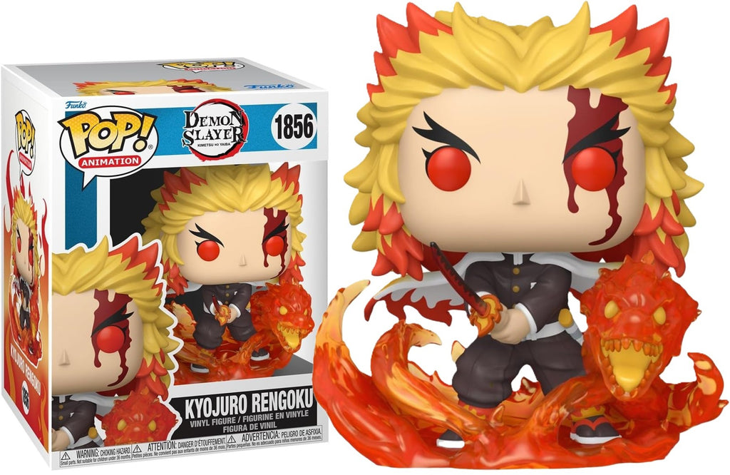 POP! Premium Demon Slayer – Kyojuro Rengoku (9th Form) 9 cm