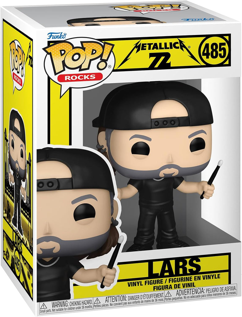 POP! Rocks: Lars Ulrich – Metallica (72 Seasons) 9,5 cm