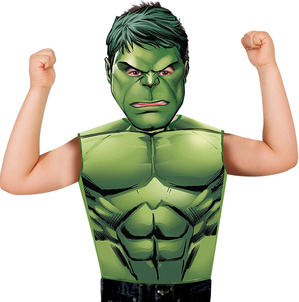 Hulk Children's Costume with Mask - Marvel Avengers (3-6 years) 