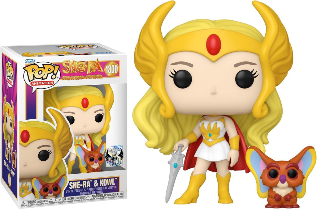 POP! She-Ra & Kowl – Masters of the Universe 9 cm