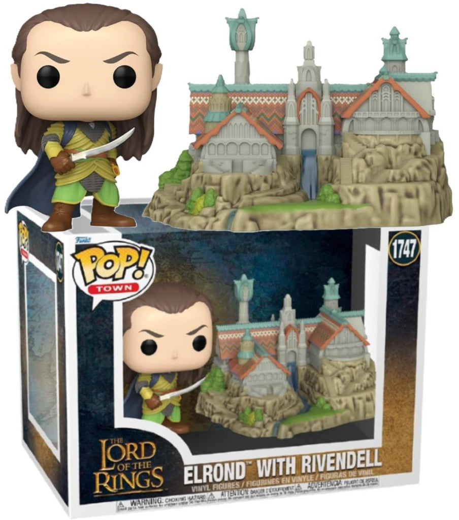 POP! Town: O Senhor dos Anéis – Elrond & Rivendell 20 cm