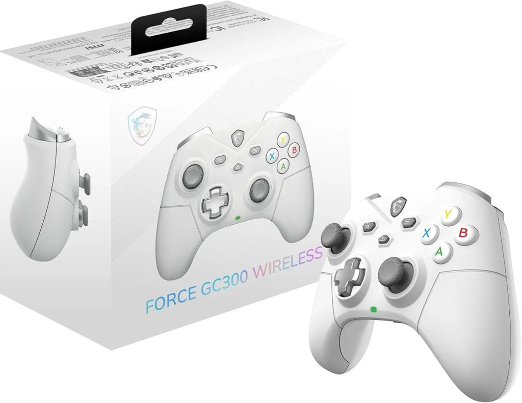Comando Sem Fios MSI FORCE GC300 Wireless White - TEK - Informática - MSI