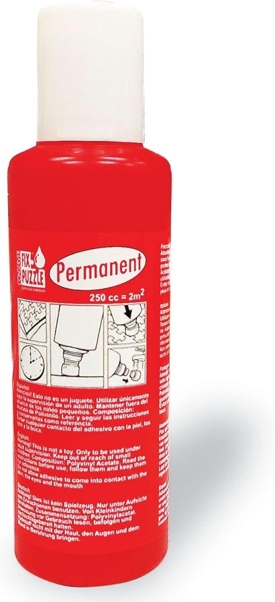 Educa Permanent Fix Puzzle 250ml – Cola Permanente para Quebra-Cabeças ...