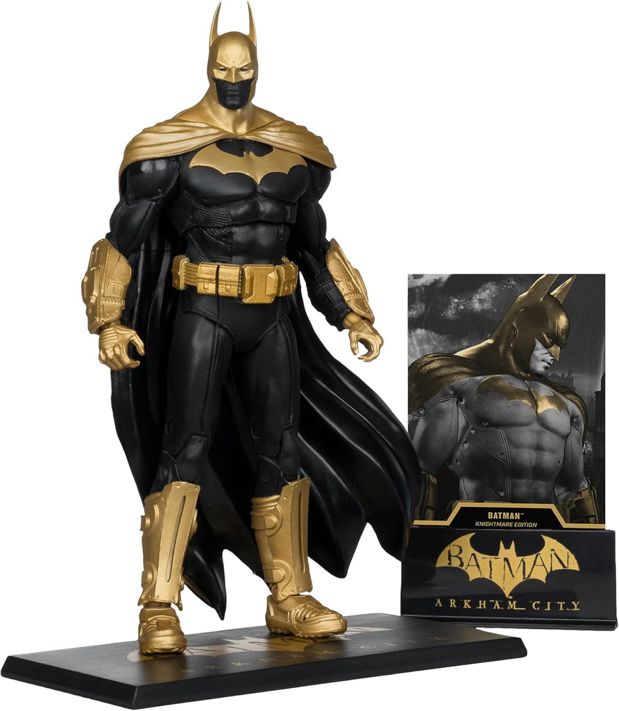McFarlane DC Multiverse — Batman Arkham City (Knightmare Edition · Gold Label) 19 cm