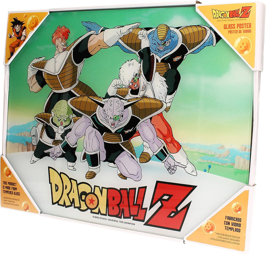 Póster de Vidro Dragon Ball Special Forces 40x30cm