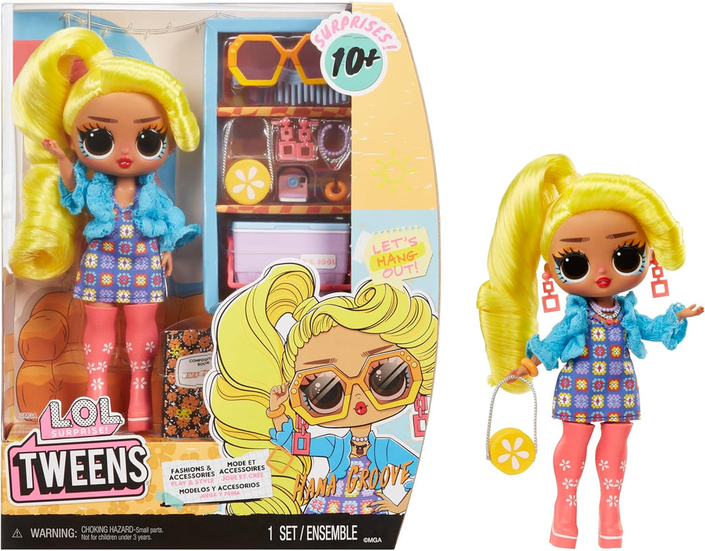 L.O.L. Surprise! Tweens - Boneca da Moda Hana Groove 18 cm