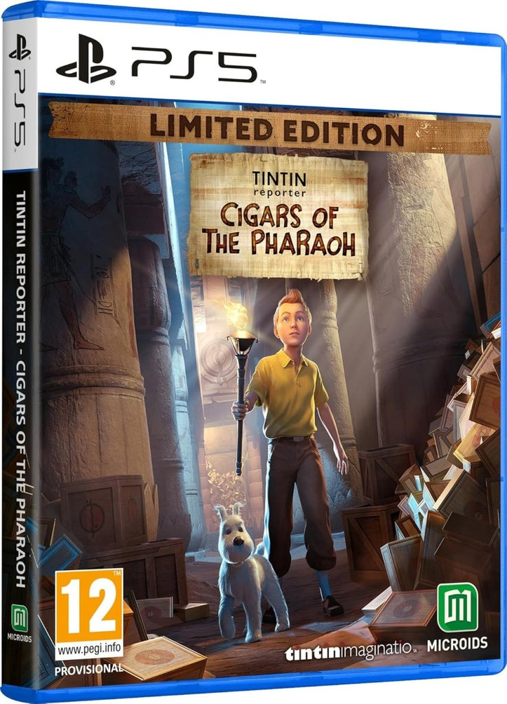 PS5 TINTIN Reporter: Cigars of The Pharaoh Limited Edition - TEK - Informática - Microids