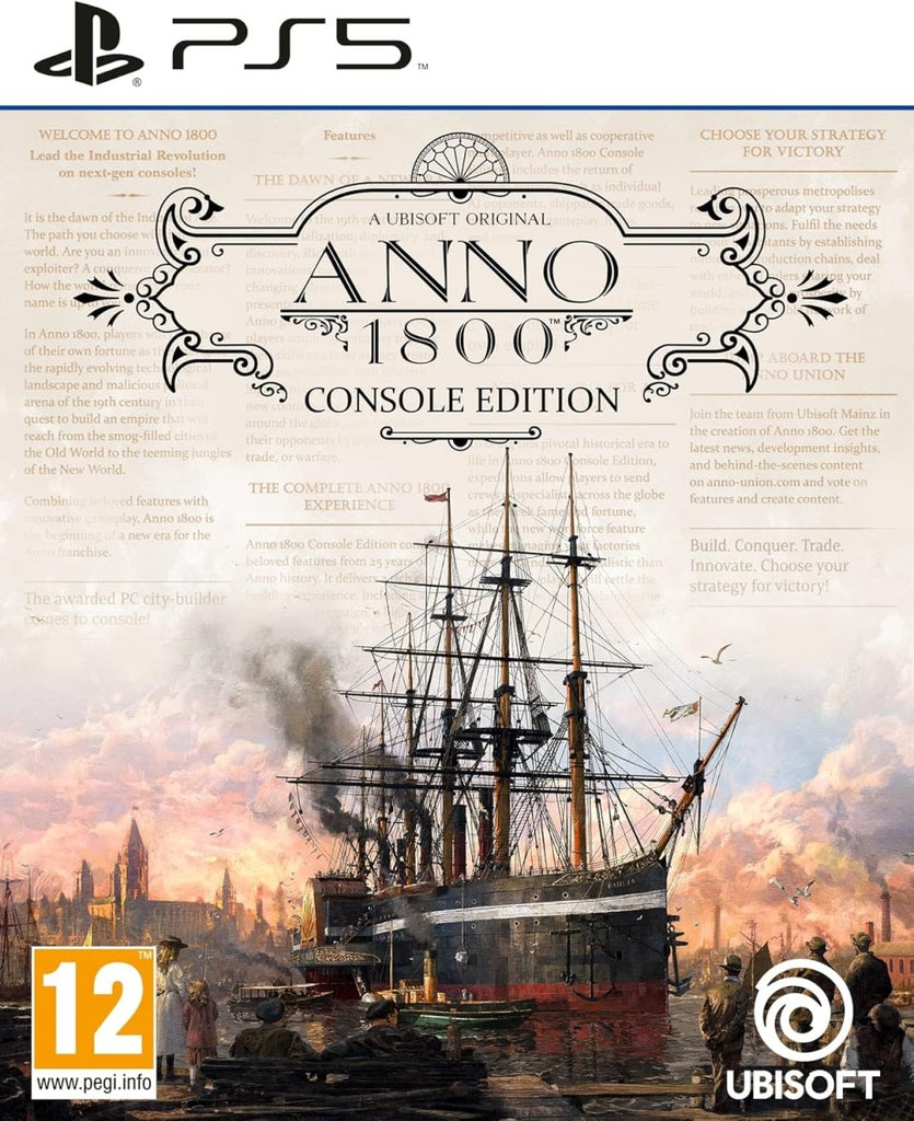 PS5 Anno 1800 - Console Edition - TEK - Informática - Ubisoft