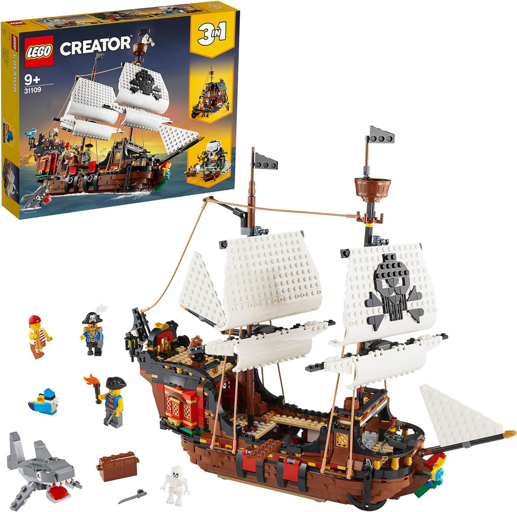 LEGO Creator 3-em-1 Barco Pirata 31109