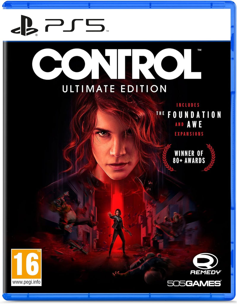 PS5 Control: Ultimate Edition – Domina o Desconhecido, Transforma a Realidade