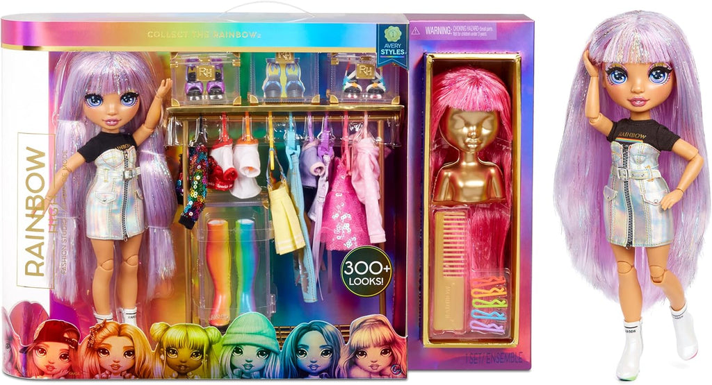 Rainbow High Fashion Studio – Boneca Avery Styles 25 cm