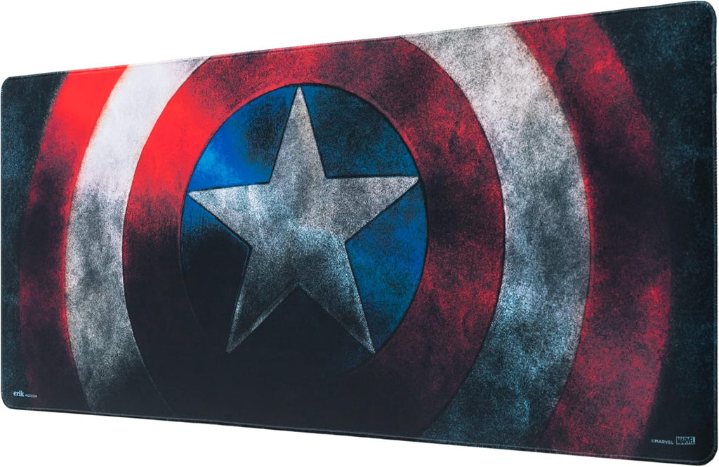Tapete de Secretária Gaming XL Marvel Capitão América – 80x35cm