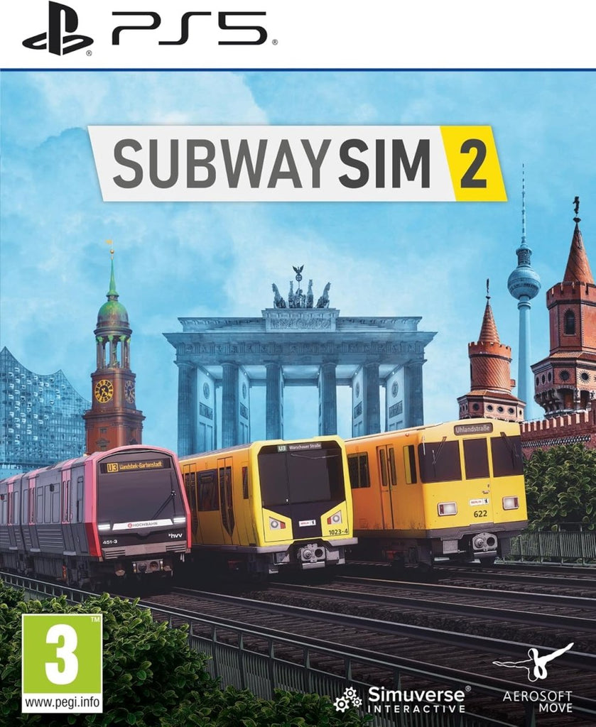 Subway Simulator 2 – Edição PS5 (Hamburgo + Berlim) - TEK - Informática - Aerosoft