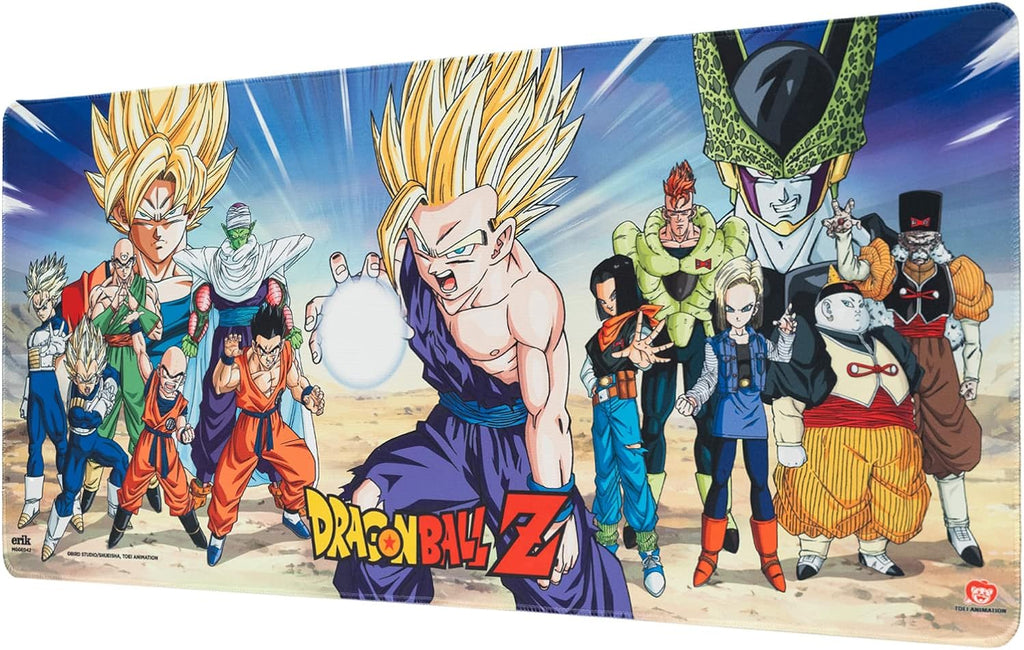 Tapete de Secretária Gaming XXL Dragon Ball Z – 80x35 cm