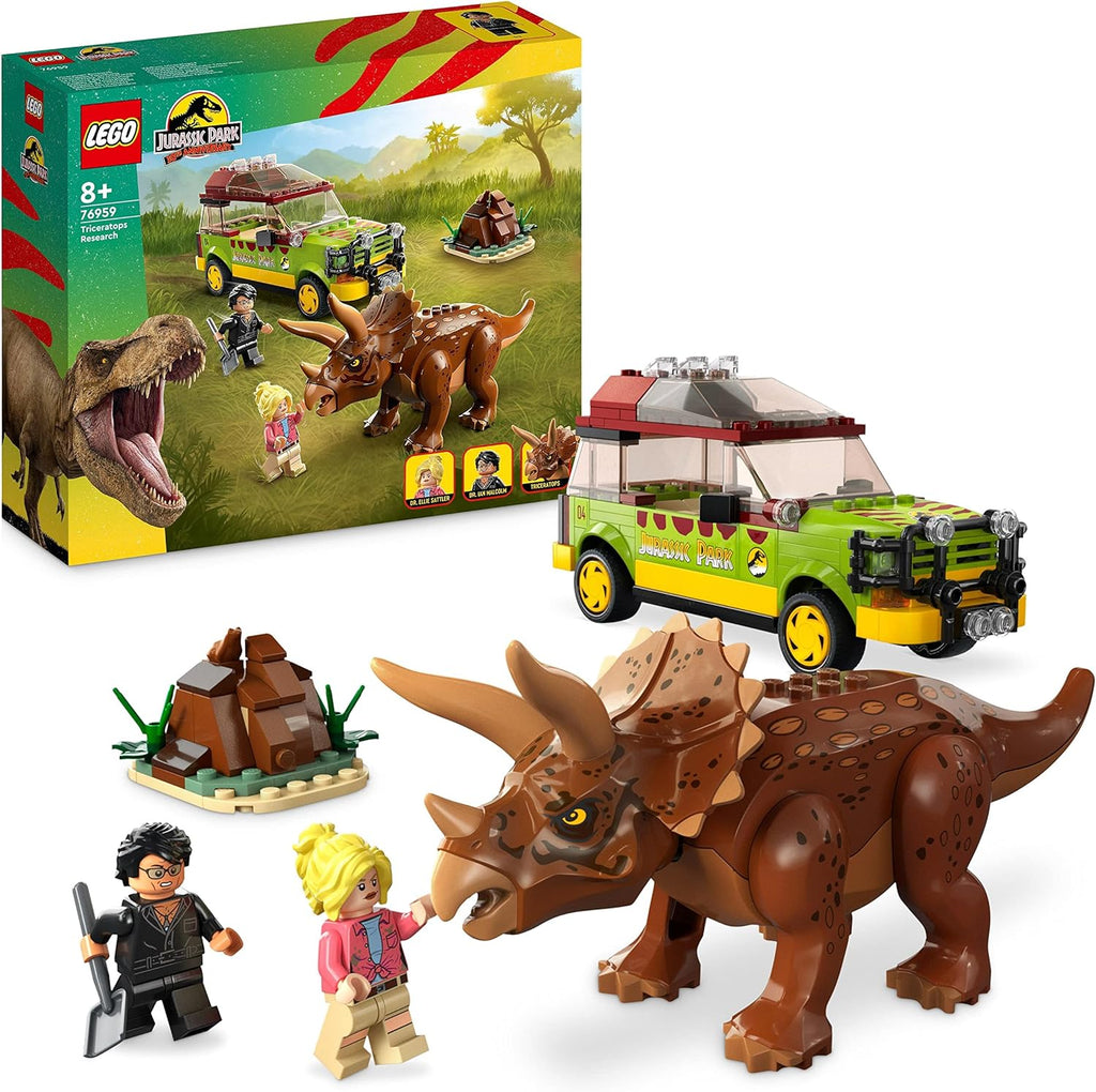 LEGO Jurassic World Pesquisa de Triceraptors 76959