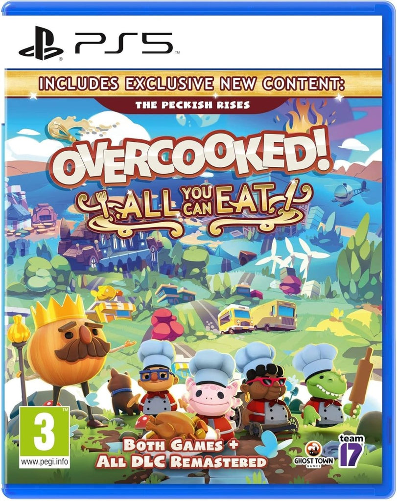 Overcooked! All You Can Eat - PS5 Edição Definitiva "The Peckish Rises" - TEK - Informática - Sold Out