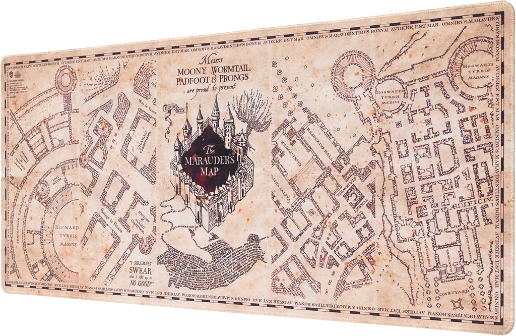 Tapete de Secretária Gaming Harry Potter Mapa XXL 80x35 cm