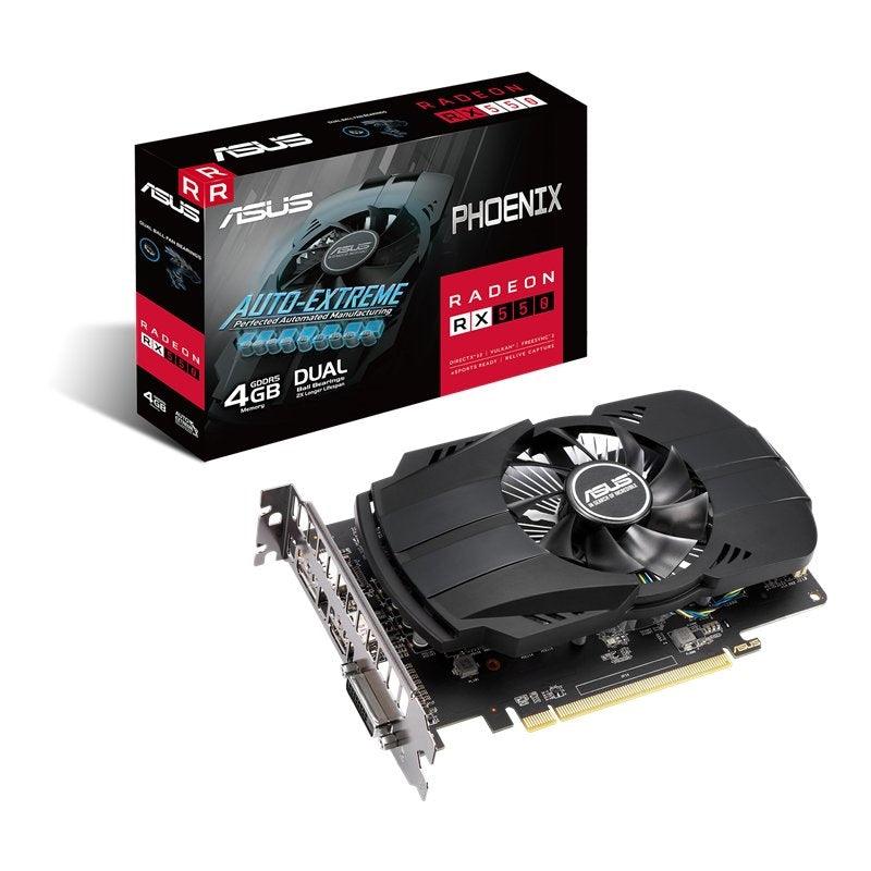Asus Gaming Phoenix Radeon RX 550 EVO 4GB GDDR5 ANIMATEK