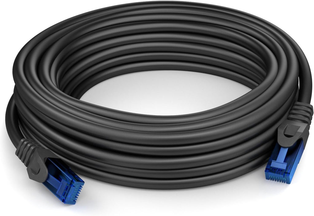 Cabo Ethernet 20 m – Cabo de Rede RJ45 para Conexões Gigabit e Fibra ANIMATEK