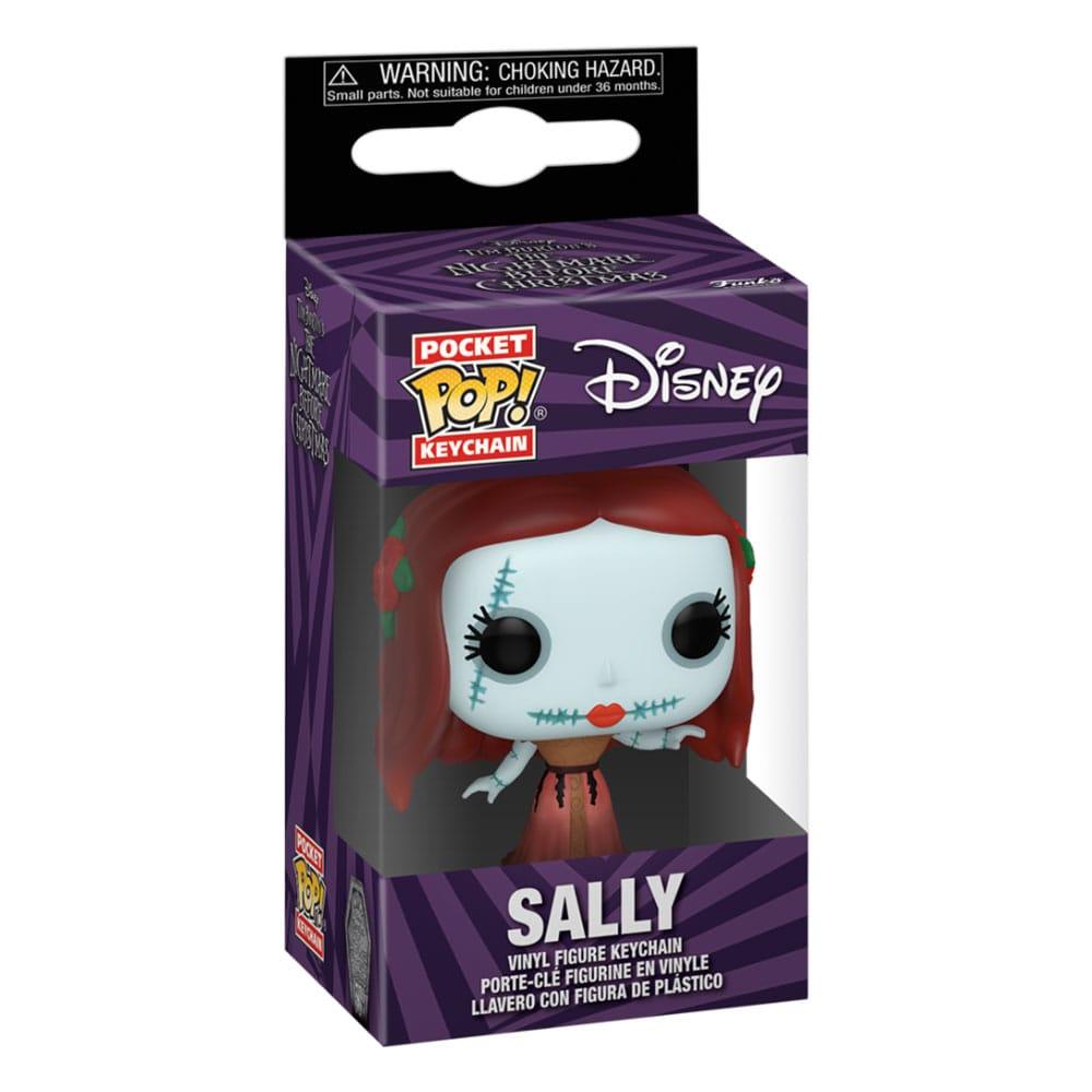 Chaveiro de Bolso Nightmare Before Christmas 30th Pop! Vinyl 4 cm Formal Sally ANIMATEK