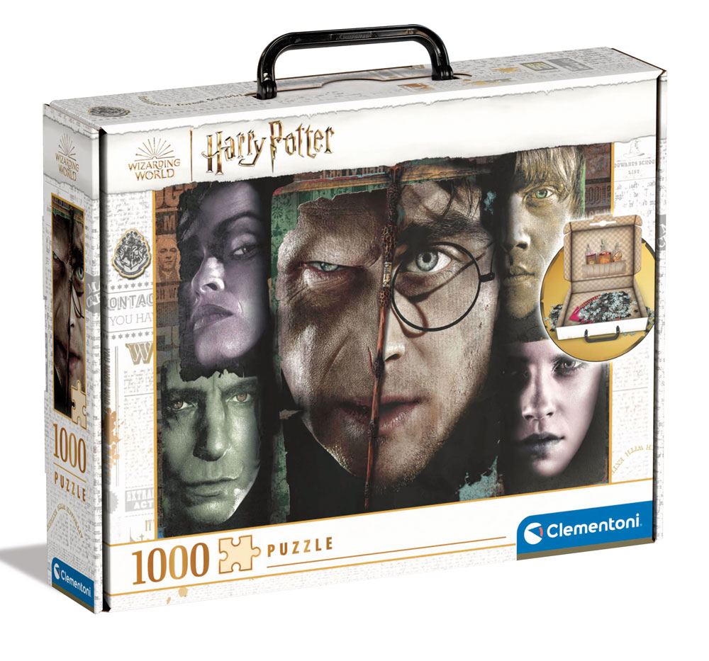 Harry Potter Briefcase Jigsaw Puzzle Good vs. Evil (1000 peças) ANIMATEK