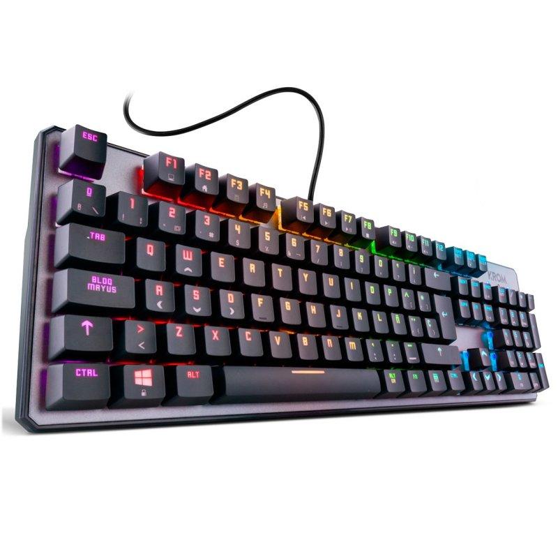 Krom Teclado Mecánico RGB Krom KERNEL USB ANIMATEK