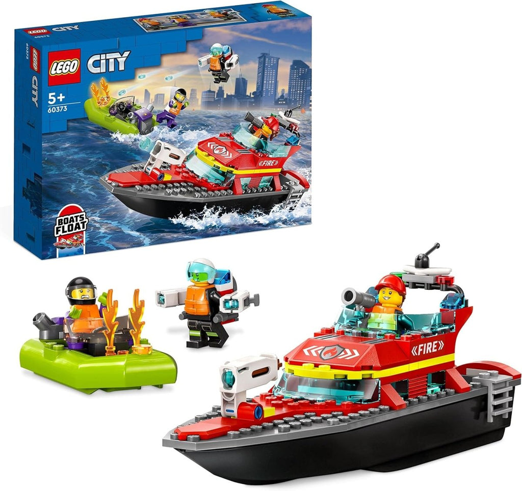 LEGO City Lancha de Resgate dos Bombeiros 60373 - Toys - LEGO