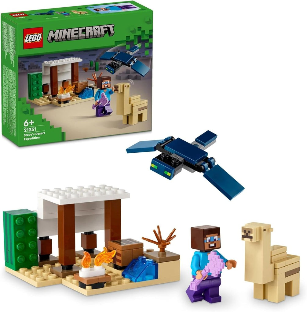 LEGO Minecraft Expedição no Deserto de Steve 21251 - Toys - LEGO