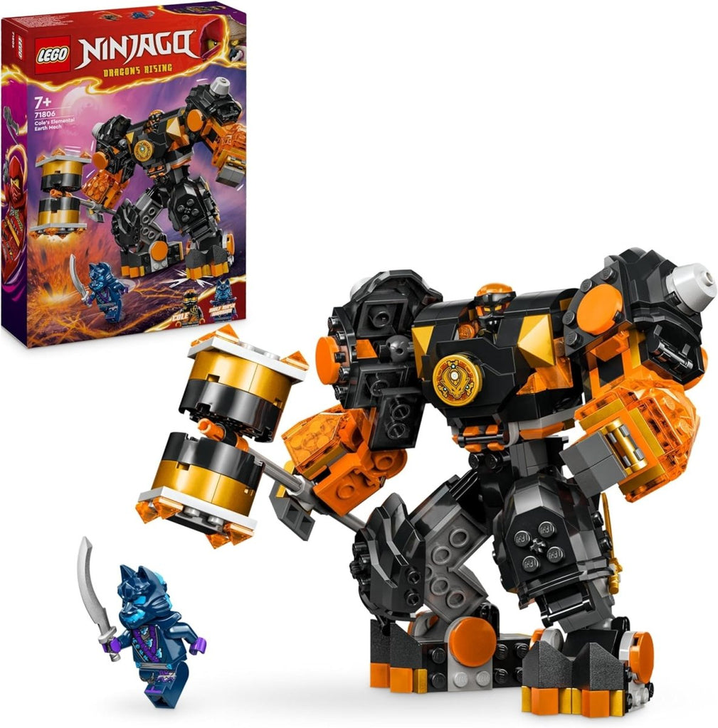 LEGO Ninjago Robô da Terra Elemental do Cole 71806 - Toys - LEGO